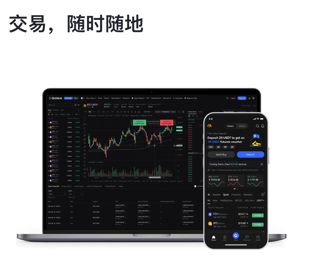 gate.io芝麻開(kāi)門(mén)：多元化交易生態(tài)與一站式投資 圖片